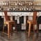 Flash Furniture 24" Orange Metal Counter Stool-Teak Poly Seat CH-31320-24GB-OR-PL2T-GG - alternate 5
